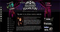 Desktop Screenshot of haunted-hamilton.com